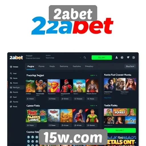 Interface e experiência do usuário no site 2abet