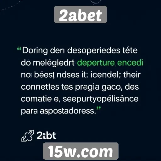 Feedback dos usuários sobre a experiência do 2abet