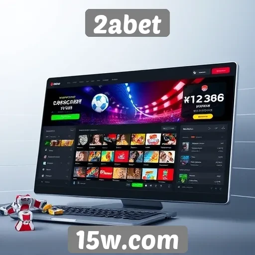 Análise da interface do usuário no site 2abet