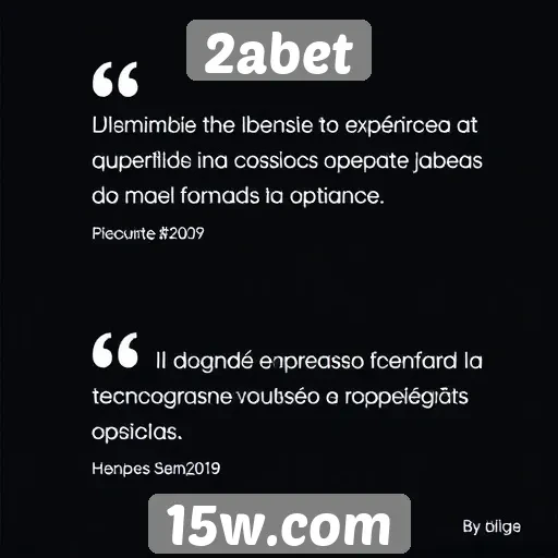 Avaliações de usuários sobre o 2abet